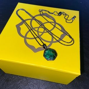 Kendra Scott Cynthia Gunmetal Necklace